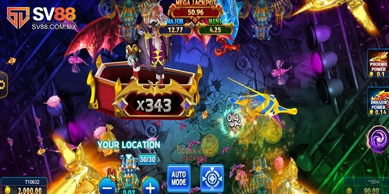 Ocean King Jackpot – Game Bắn Cá Siêu Hấp Dẫn Tại Sv88
